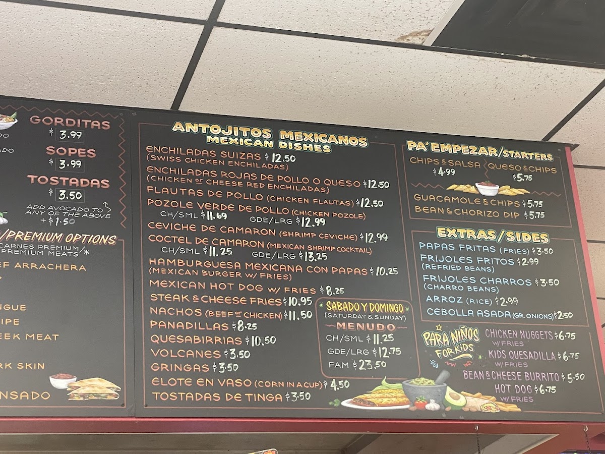 Guanataco Menu - Image 3